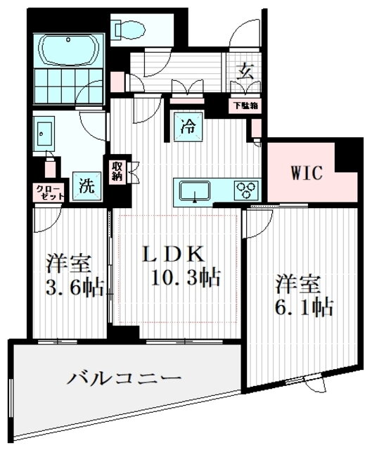 東京都荒川区西尾久７ 尾久駅 2LDK マンション 賃貸物件詳細