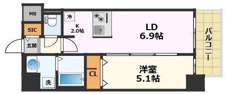 愛知県名古屋市熱田区伝馬２ 熱田神宮伝馬町駅 1LDK マンション 賃貸物件詳細