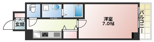 大阪府東大阪市足代新町 布施駅 1K マンション 賃貸物件詳細