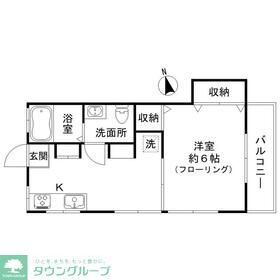東京都品川区旗の台４ 武蔵小山駅 1DK アパート 賃貸物件詳細