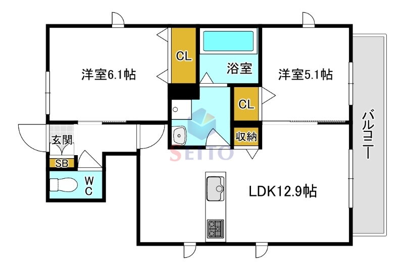 大阪府吹田市寿町２ 吹田駅 2LDK アパート 賃貸物件詳細