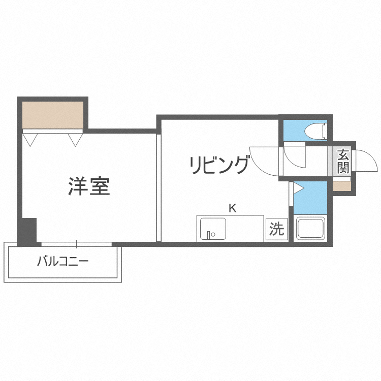 北海道札幌市中央区北四条西１４ 桑園駅 1DK マンション 賃貸物件詳細