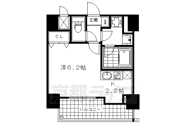 京都府京都市下京区小泉町 五条駅 1K マンション 賃貸物件詳細