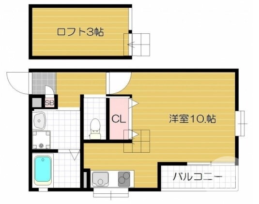 大阪府堺市堺区北三国ヶ丘町８ 堺市駅 1K マンション 賃貸物件詳細