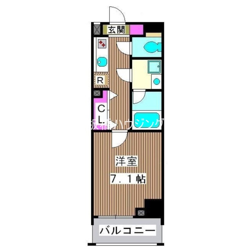 東京都板橋区高島平１ 西台駅 1K マンション 賃貸物件詳細