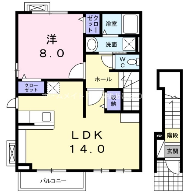 愛知県豊橋市高師町字北新切 豊橋駅 1LDK アパート 賃貸物件詳細