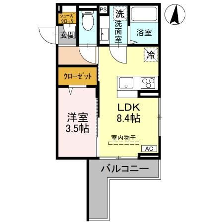埼玉県越谷市登戸町 南越谷駅 1LDK アパート 賃貸物件詳細
