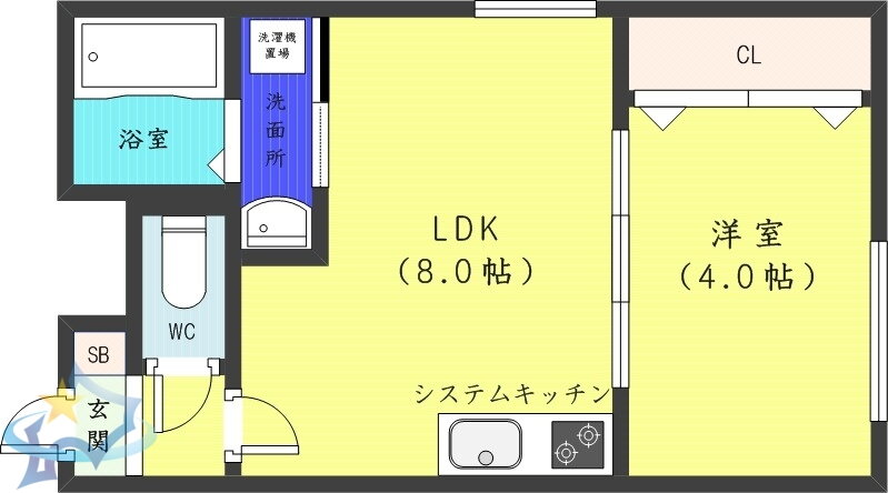 北海道札幌市西区西町北１３ 発寒南駅 1LDK マンション 賃貸物件詳細