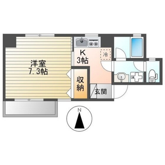 Ｍｏｉ．国泰寺 9階 1K 賃貸物件詳細