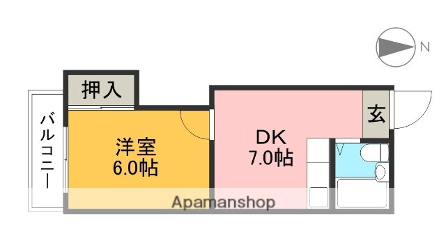 高知県高知市高須新町３ 県立美術館通駅 1K マンション 賃貸物件詳細