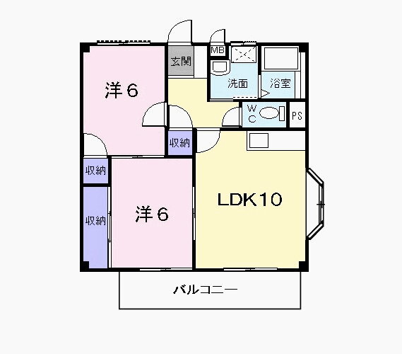 福岡県福岡市南区柏原５ 博多南駅 2LDK アパート 賃貸物件詳細