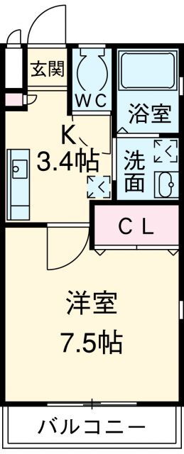 愛知県安城市今池町１ 新安城駅 1K アパート 賃貸物件詳細