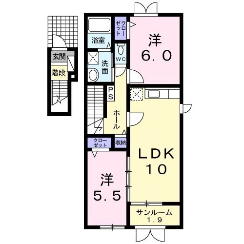 新潟県村上市緑町１ 村上駅 2LDK アパート 賃貸物件詳細