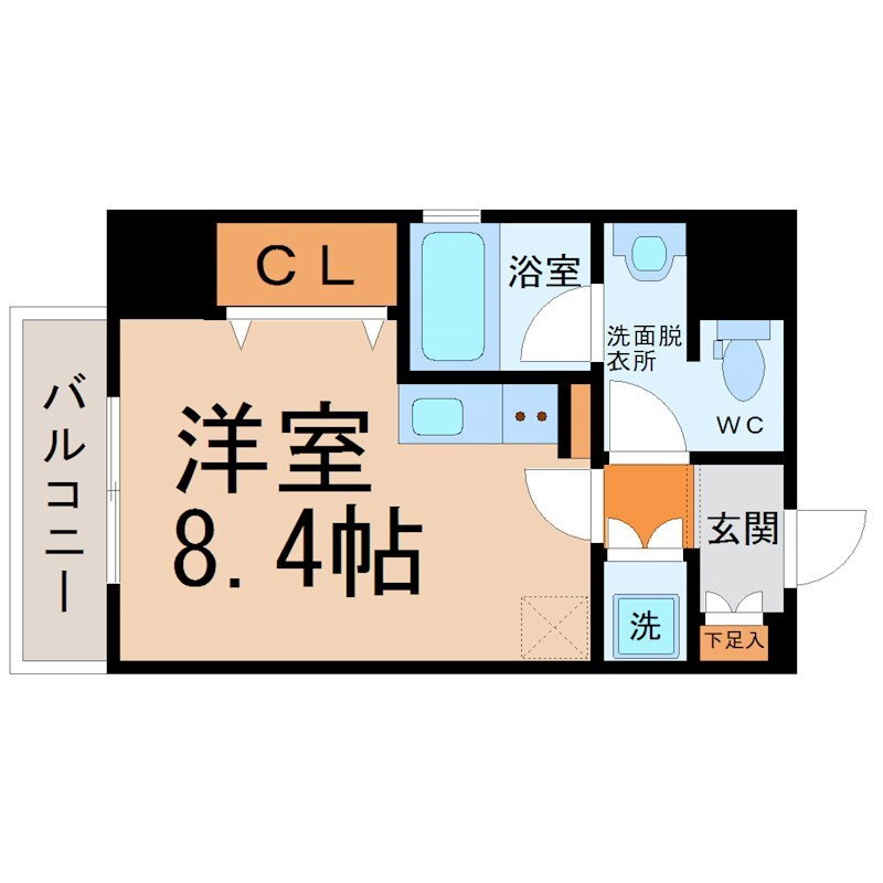愛知県名古屋市中区伊勢山２ 東別院駅 ワンルーム マンション 賃貸物件詳細