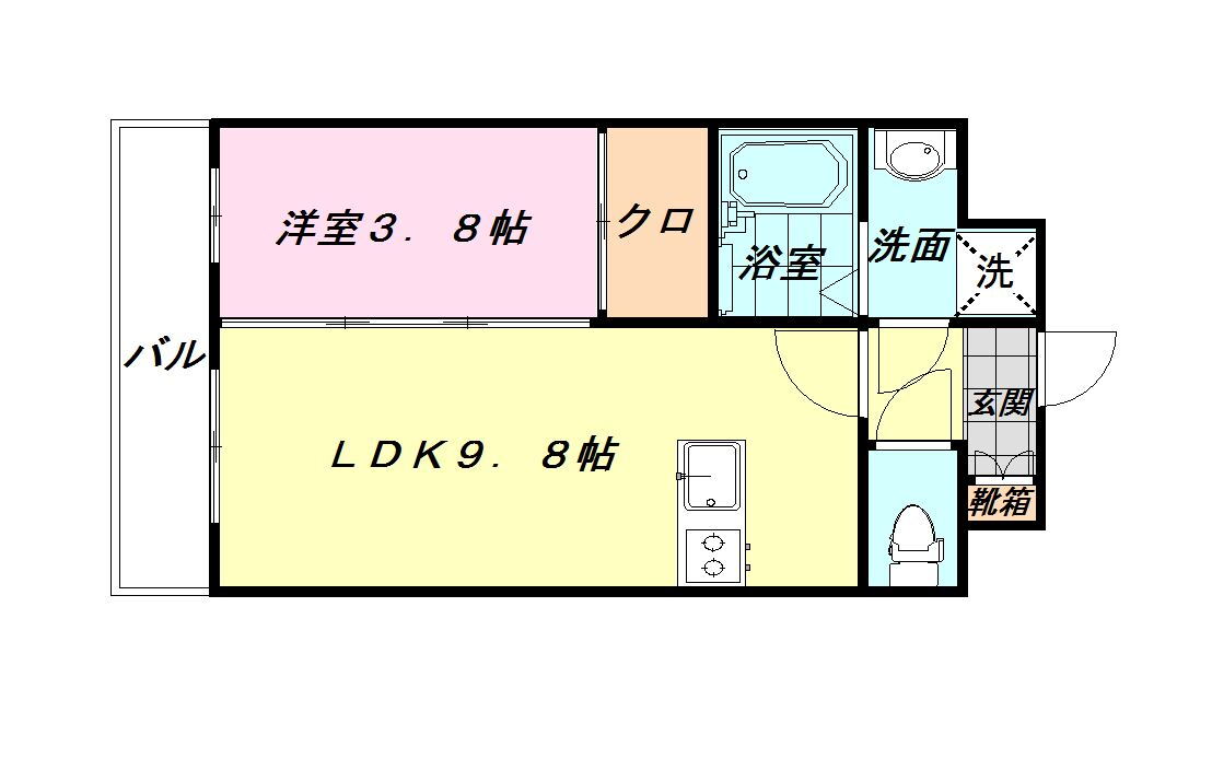 福岡県福岡市博多区美野島１ 博多駅 1LDK マンション 賃貸物件詳細