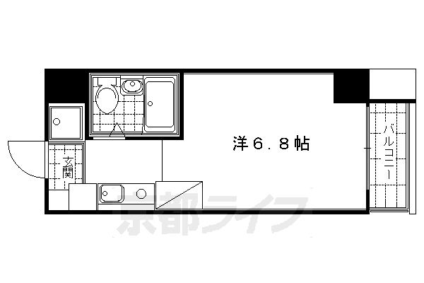 京都府京都市下京区妙伝寺町 四条駅 1K マンション 賃貸物件詳細