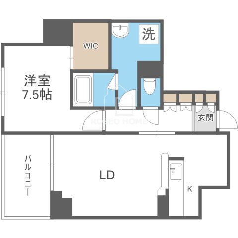 大阪府大阪市福島区大開１ 野田阪神駅 1LDK マンション 賃貸物件詳細