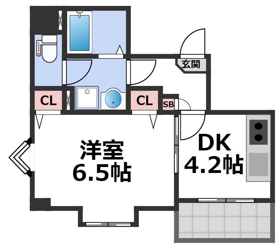 大阪府大阪市天王寺区上汐６ 四天王寺前夕陽ヶ丘駅 1DK マンション 賃貸物件詳細