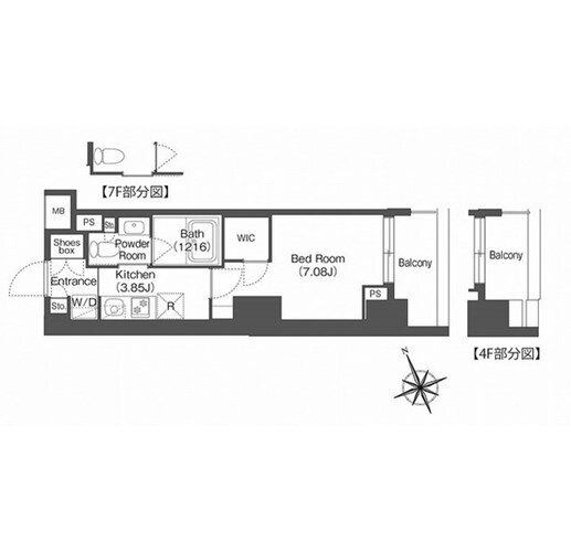 東京都杉並区西荻南３ 西荻窪駅 1K マンション 賃貸物件詳細