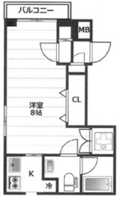 ８８．ＡＯＢＡＤＡＩ 4階 1K 賃貸物件詳細