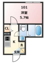 神奈川県川崎市川崎区中瀬３ 東門前駅 1K アパート 賃貸物件詳細