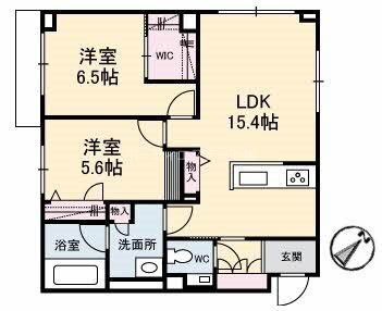 フィル 1階 2LDK 賃貸物件詳細