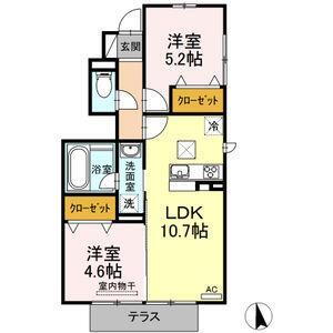 愛知県瀬戸市若宮町３ 山口駅 2LDK アパート 賃貸物件詳細