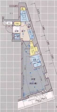 東京都品川区東五反田１ 五反田駅 1K マンション 賃貸物件詳細