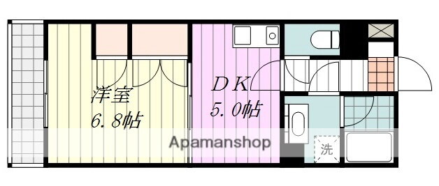 愛媛県松山市天山３ いよ立花駅 1DK マンション 賃貸物件詳細