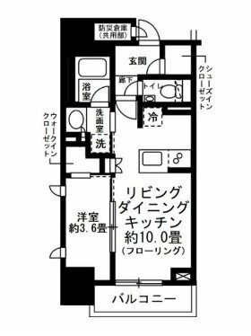 ピアース渋谷 8階 1LDK 賃貸物件詳細