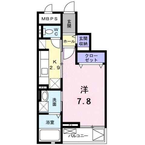 福岡県福岡市西区拾六町２ 姪浜駅 1K マンション 賃貸物件詳細