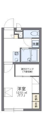 富山県富山市上袋 朝菜町駅 1K アパート 賃貸物件詳細
