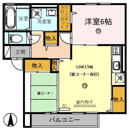 大阪府東大阪市若江東町１ 若江岩田駅 1LDK アパート 賃貸物件詳細