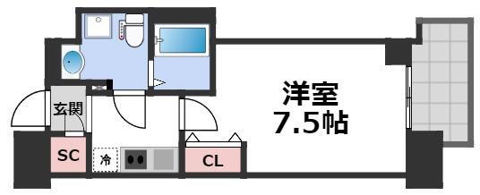 大阪府大阪市天王寺区生玉前町 谷町九丁目駅 1K マンション 賃貸物件詳細