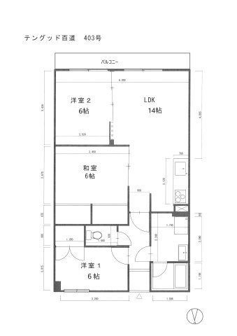 福岡県福岡市早良区百道１ 藤崎駅 3LDK マンション 賃貸物件詳細