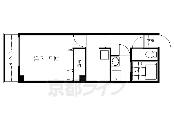 京都府京都市伏見区深草西浦町８ 藤森駅 1K マンション 賃貸物件詳細