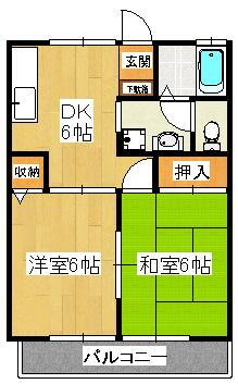 千葉県市川市中山１ 下総中山駅 2DK アパート 賃貸物件詳細
