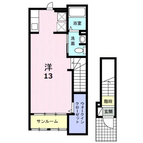宮城県仙台市若林区五十人町 連坊駅 1K アパート 賃貸物件詳細