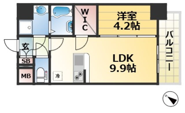 兵庫県神戸市兵庫区新開地４ 神戸駅 1LDK マンション 賃貸物件詳細