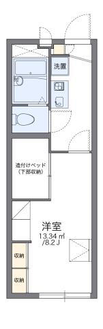 富山県富山市中島１ 越中中島駅 1K アパート 賃貸物件詳細