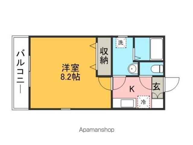 福岡県福岡市東区筥松４ 貝塚駅 1K アパート 賃貸物件詳細