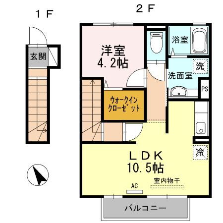 兵庫県姫路市網干区津市場 山陽網干駅 1LDK アパート 賃貸物件詳細