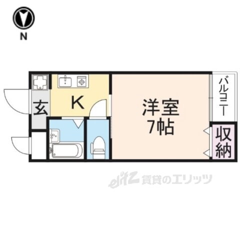 滋賀県大津市神領１ 唐橋前駅 1K マンション 賃貸物件詳細