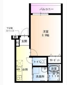 大阪府吹田市金田町 豊津駅 1K アパート 賃貸物件詳細