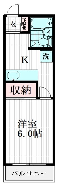 東京都小金井市貫井北町５ 国分寺駅 1K アパート 賃貸物件詳細