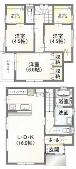 広島県広島市南区皆実町４ 皆実町二丁目駅 3LDK 一戸建て 賃貸物件詳細