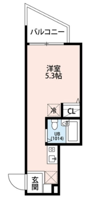 ＡＤＩＫ谷在家 3階 ワンルーム 賃貸物件詳細