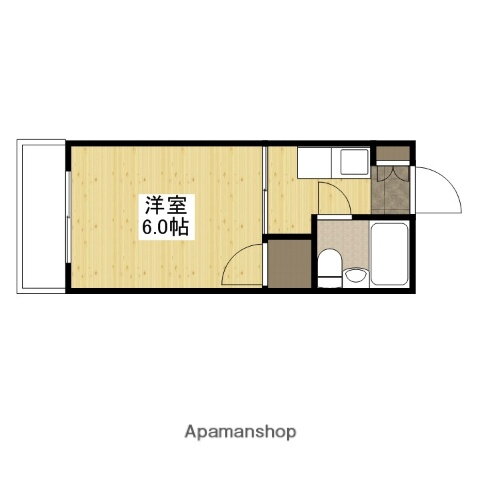 広島県広島市西区中広町２ 寺町駅 1K マンション 賃貸物件詳細