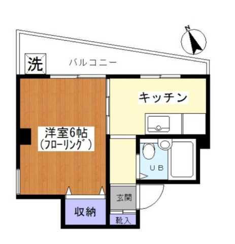 東京都世田谷区下馬４ 三軒茶屋駅 1K マンション 賃貸物件詳細