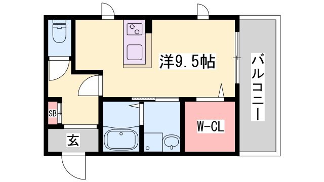 兵庫県姫路市香寺町溝口 溝口駅 1K アパート 賃貸物件詳細